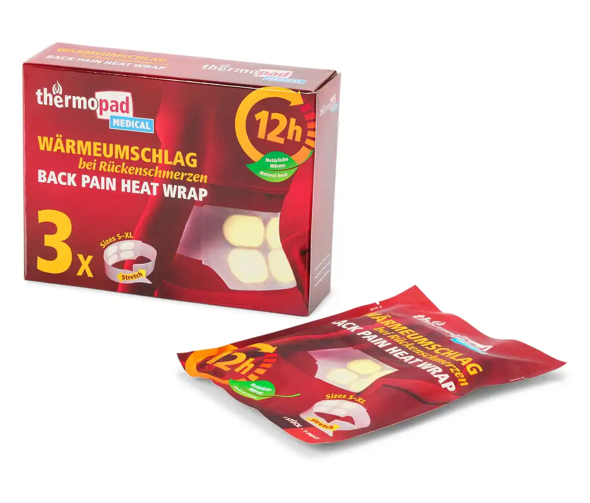 Bild 1 von Thermopad 3 Rücken-Wärmeumschläge