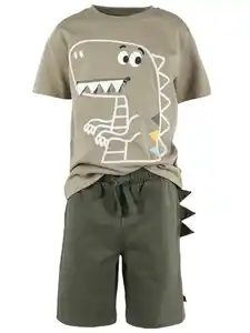 Jungen Set, 2tlg., best. aus Shirt und Hose Braun