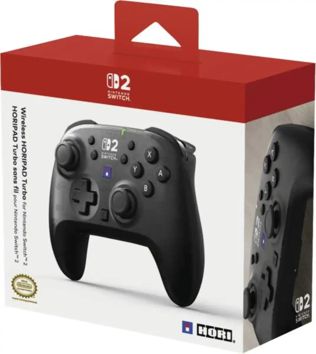 Bild 1 von Gaming HORI Wireless HORIPAD Turbo (Schwarz) für Nintendo Switch 2