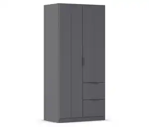 rauch Kleiderschrank »Ella«, 2-türig, grau metallic