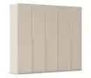 Bild 1 von rauch Kleiderschrank »Scale«, 5-türig, Premium-Ausstattung, beige-champagnerfarben