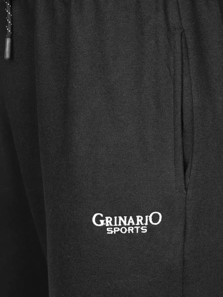 Bild 4 von Herren Jogginghose mit geradem Bein Schwarz