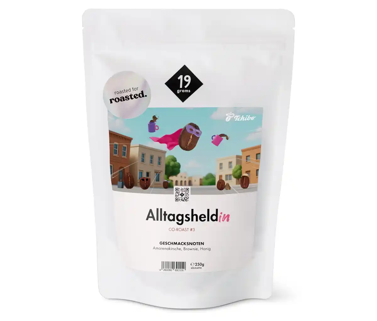 Bild 1 von 19grams x roasted. - Alltagsheldin Co-Roast #3 Omni-Roast - 250 g Ganze Bohne