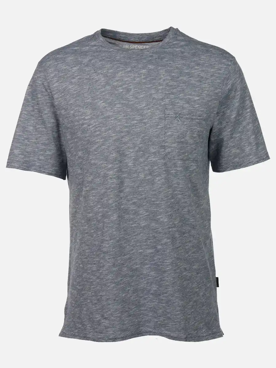Bild 1 von Herren Shirt mit Brusttasche Blau
