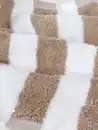 Bild 3 von Handtuch gestreift 50x90cm Beige