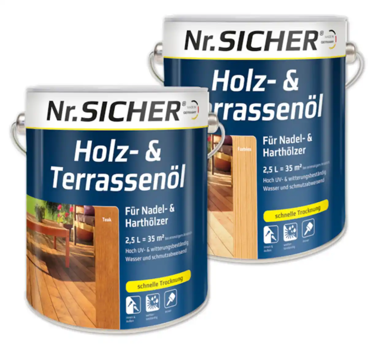 Bild 1 von NR. SICHER Holz-und-Terrassen-Öl*
