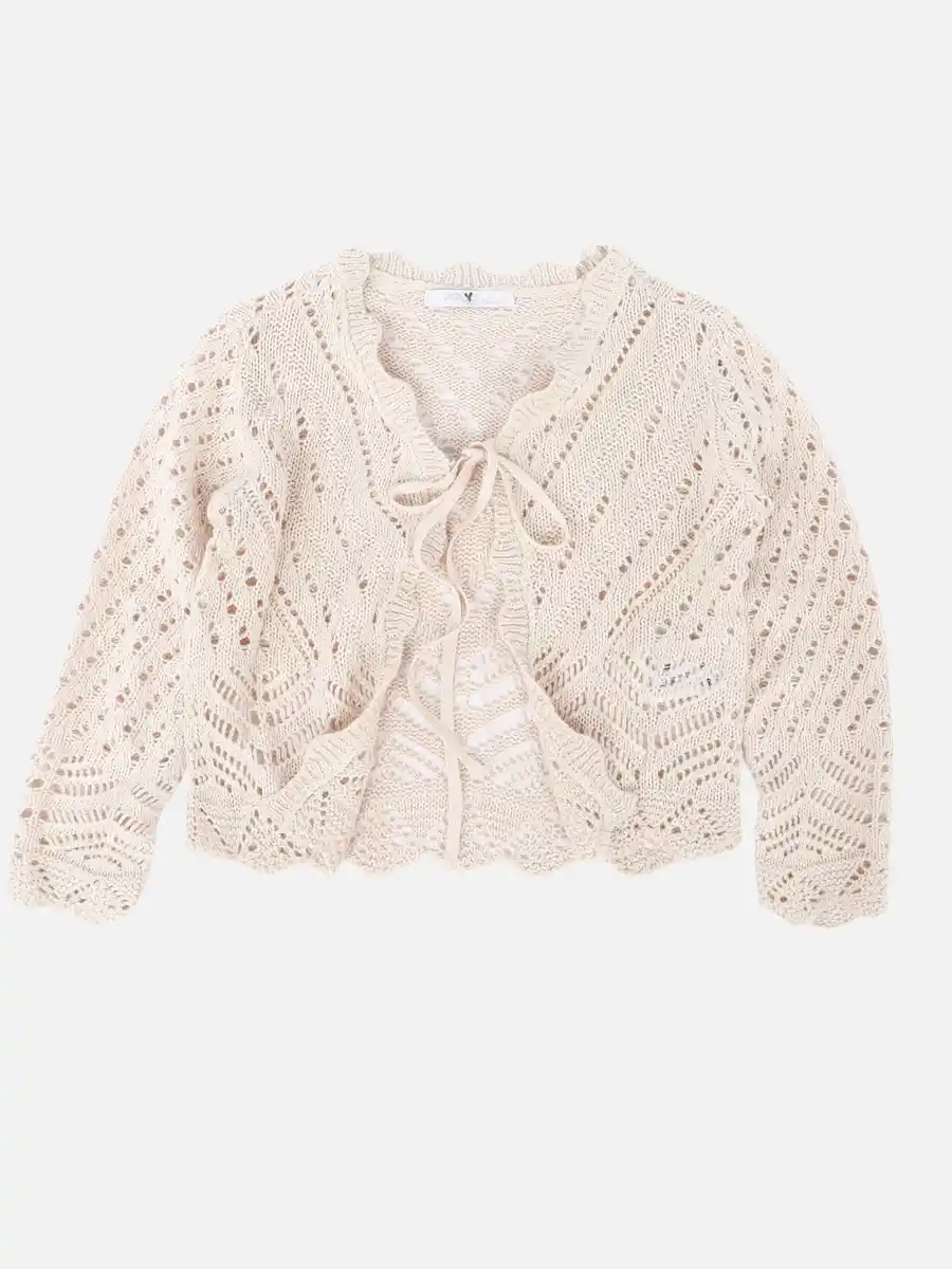 Bild 1 von Hailys Teens COK-AW2406009-AT Strickjacke Beige