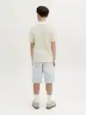Bild 1 von Jack & Jones Junior JORNANTUCKET SPLIT NE Strickpoloshirt Weiß