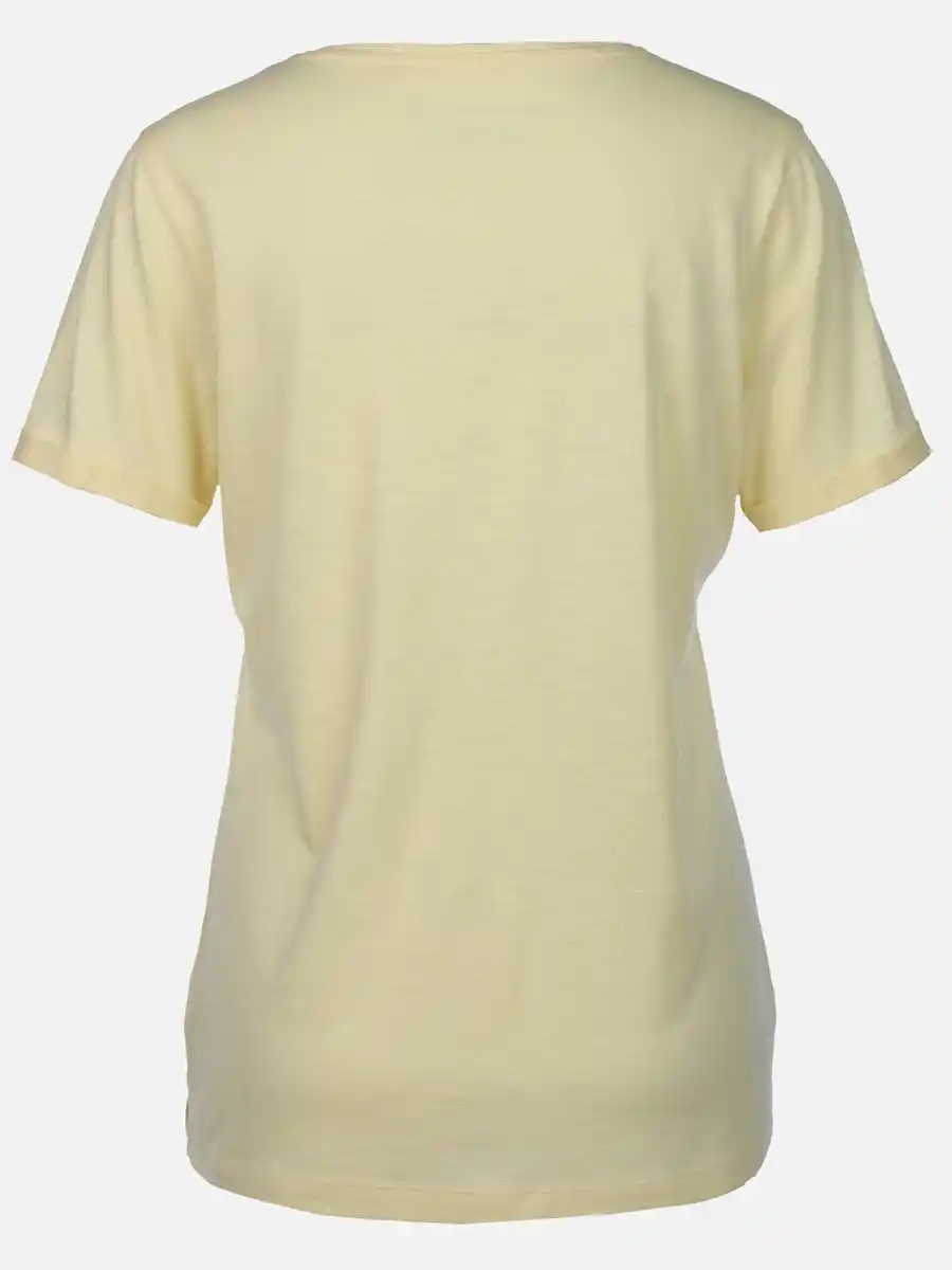 Bild 2 von Damen Shirt mit Print und Pailletten Gelb