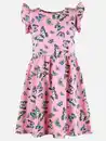 Bild 1 von Mädchen Kleid mit Minimalprint Rosa