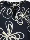 Bild 3 von Damen Schlupfbluse mit Alloverprint Marine
