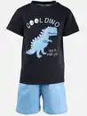 Bild 1 von Jungen Pyjama mit Frontprint Blau