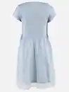 Bild 2 von Mädchen Kleid mit Hasenprint und Chiffonüberrock Blau
