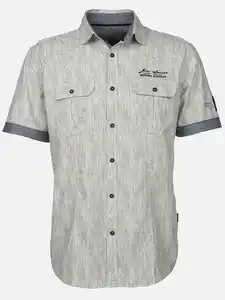 Herren Freizeithemd mit kurzen Ärmeln Grün