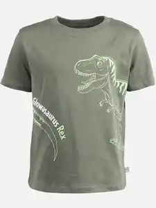 Jungen Shirt mit Dinoprint Blau