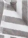 Bild 2 von Handtuch gestreift 50x90cm Grau