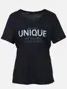 Bild 1 von Damen Shirt mit Print und Pailletten Blau