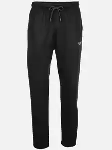 Herren Jogginghose mit geradem Bein Schwarz