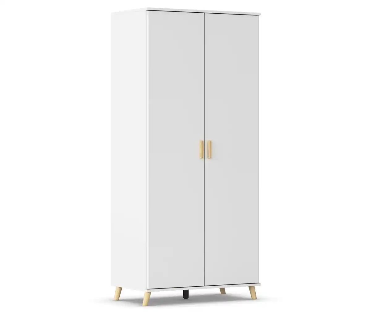 Bild 1 von rauch Kleiderschrank »Falun«, 2-türig, Massivholzgriffe und -füße