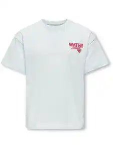 Kids Only KOGCANA LIFE SS RLX T-Shirt Blau