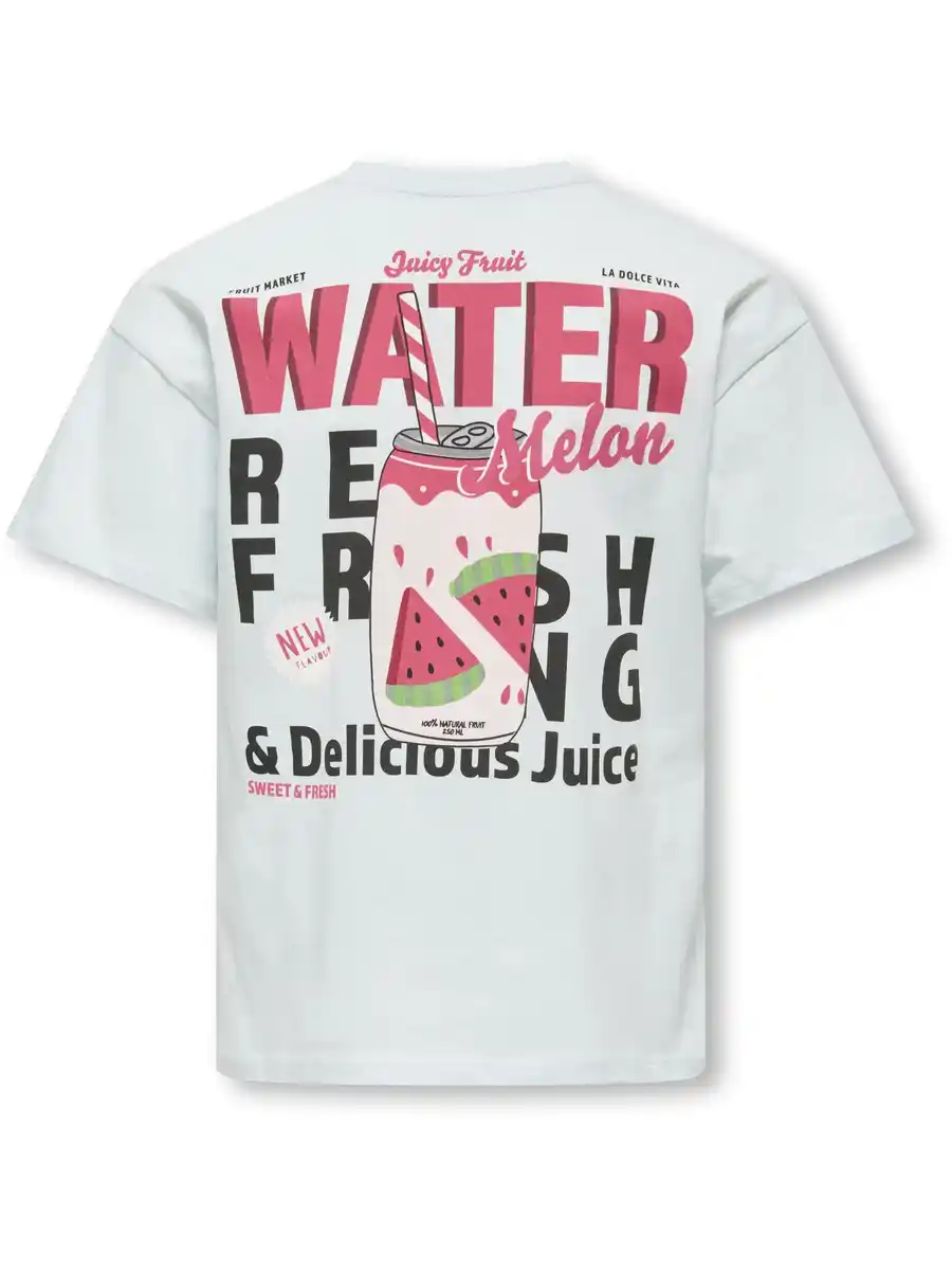 Bild 2 von Kids Only KOGCANA LIFE SS RLX T-Shirt Blau