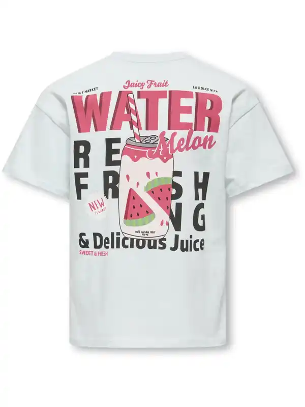 Bild 2 von Kids Only KOGCANA LIFE SS RLX T-Shirt Blau