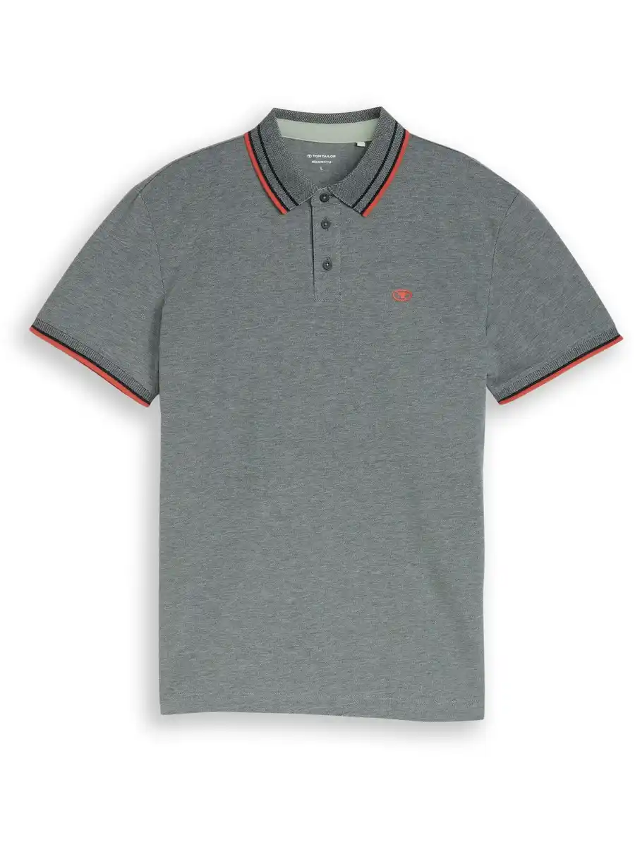 Bild 2 von Herren Poloshirt Grau