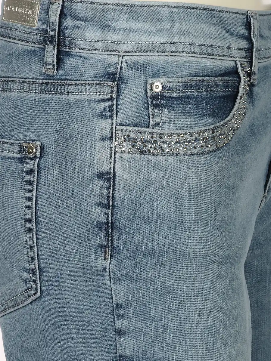 Bild 4 von Damen Jeanshose "Hanna" Blau