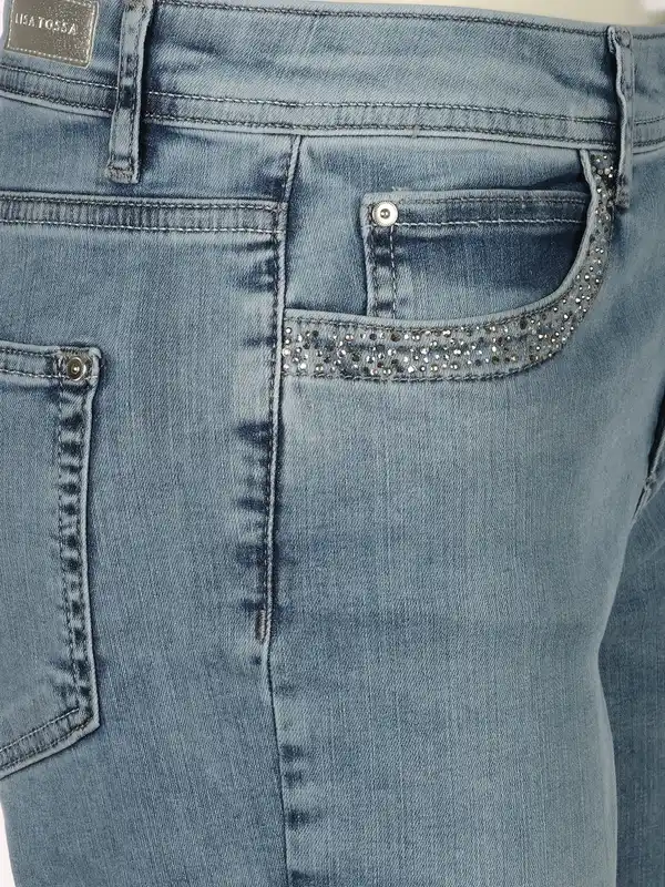 Bild 4 von Damen Jeanshose "Hanna" Blau