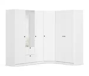 rauch Eckschrank »Savona«, 6-türig mit Spiegel und Schubladen