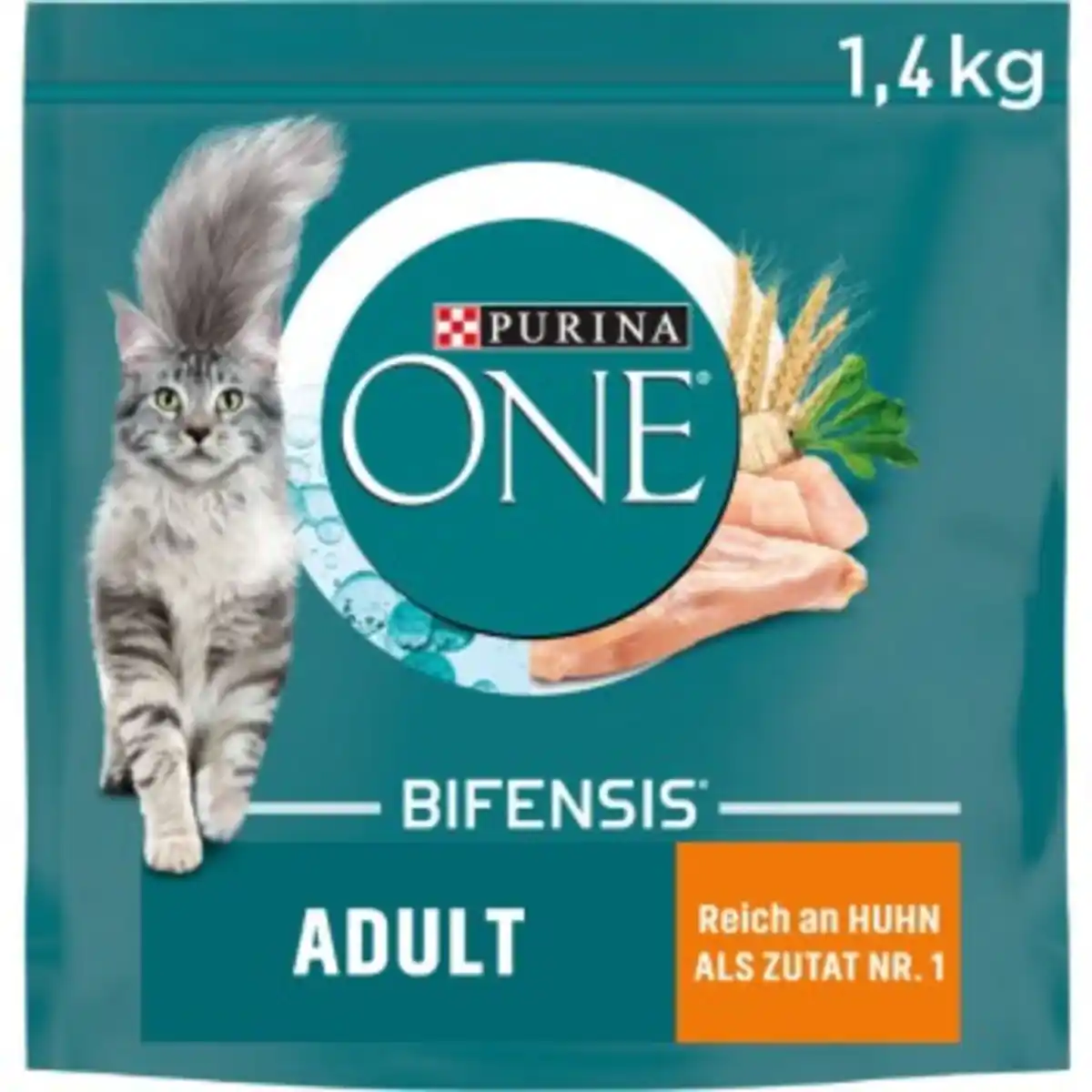 Bild 1 von Purina ONE Bifensis Adult Huhn und Vollkorngetreide 1,4 kg