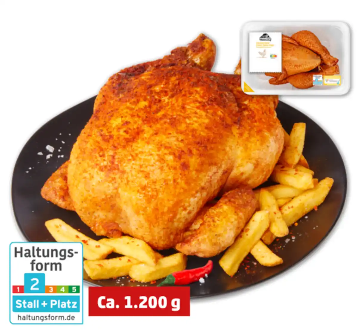 Bild 1 von MÜHLENHOF Frisches Hähnchen „Red Fire“*