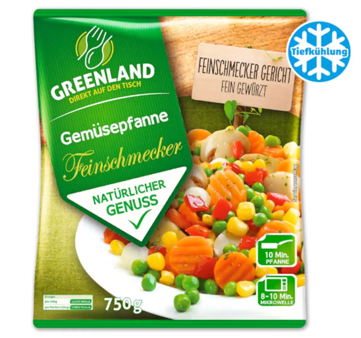 Bild 1 von GREENLAND Gemüsepfanne