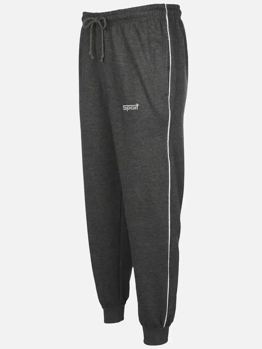 Bild 3 von Herren Jogginghose mit Bündchen Grau