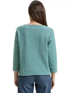 Damen Langarmshirt Grün