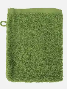 Waschhandschuh unifarben 16x21cm Grün
