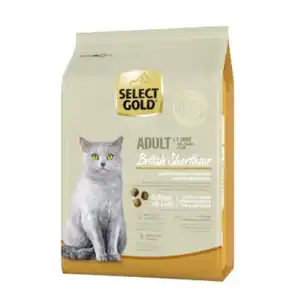 SELECT GOLD British Shorthair Adult Geflügel und Lachs 2,5 kg