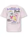 Bild 2 von Kids Only KOGCANA LIFE SS RLX T-Shirt Rosa