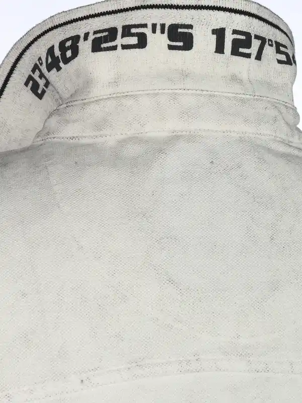 Bild 3 von Herren Poloshirt mit vielen Details Weiß