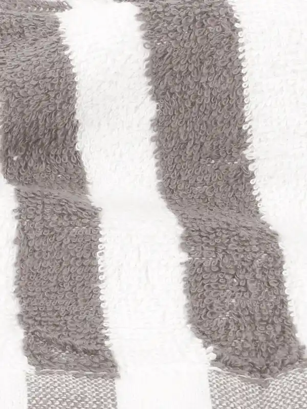 Bild 3 von Handtuch gestreift 50x90cm Grau