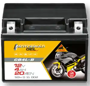 Panther Motorrad-Gel-Batterie »5AH CB4L-B«