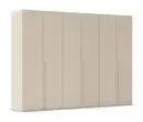 Bild 1 von rauch Kleiderschrank »Scale«, 6-türig, Premium-Ausstattung, beige-champagnerfarben