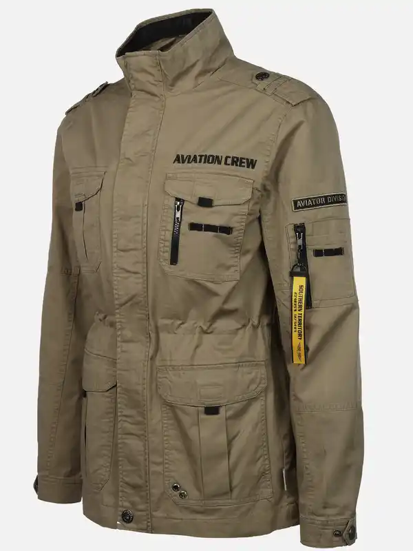 Bild 3 von Herren Fieldjacket mit vielen Taschen Oliv