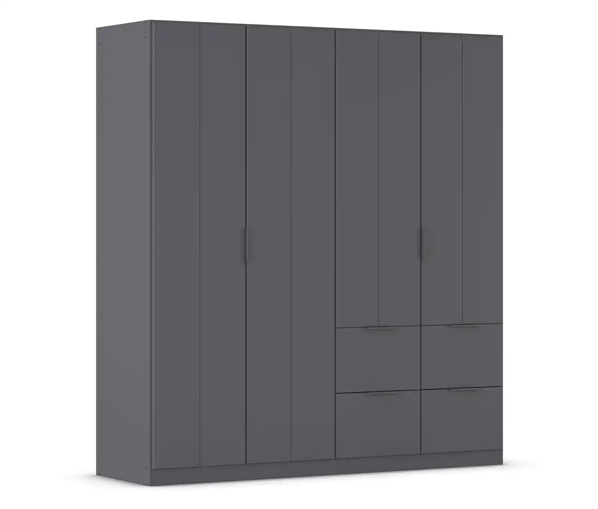 Bild 1 von rauch Kleiderschrank »Ella«, 4-türig, grau metallic
