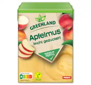 GREENLAND Apfelmus oder Apfelmark