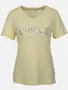 Bild 1 von Damen Shirt mit Print und Pailletten Gelb
