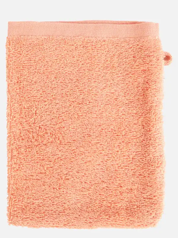 Bild 2 von Waschhandschuh unifarben 16x21cm Orange