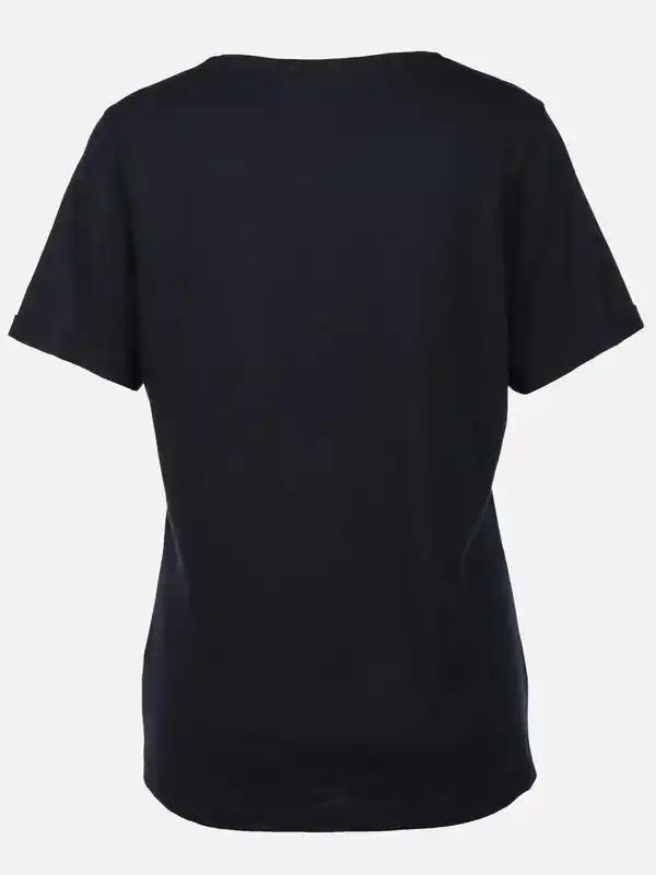 Bild 2 von Damen Shirt mit Print und Pailletten Blau
