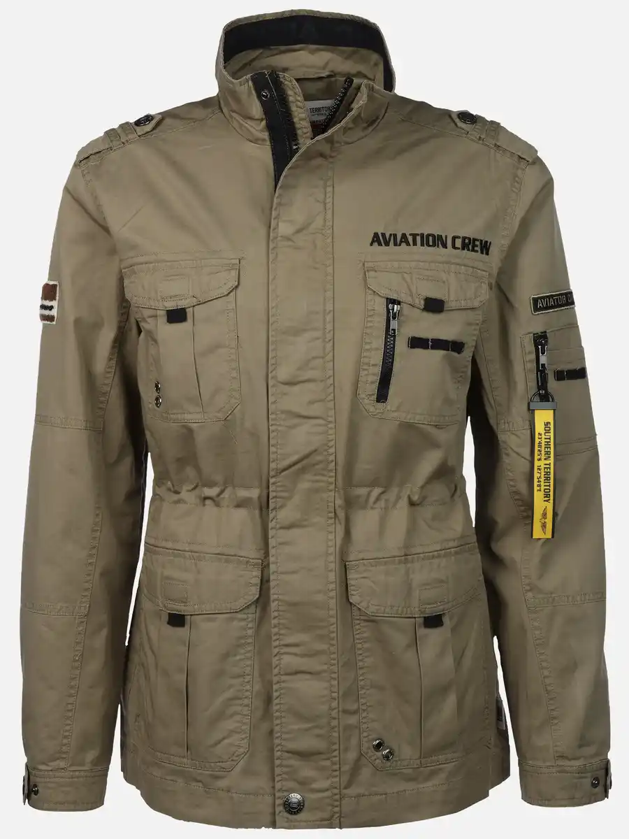 Bild 1 von Herren Fieldjacket mit vielen Taschen Oliv