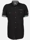 Bild 1 von Herren Freizeithemd mit kurzem Arm Schwarz